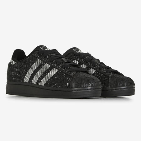 ADIDAS ORIGINALS superstar SUPERSTAR RHINESTONES NOIR/ARGENT FEMME