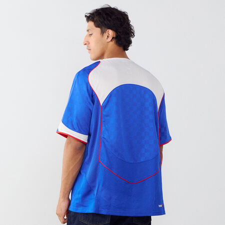 NIKE JERSEY T90 ENERGY BLEU/BLANC HOMME