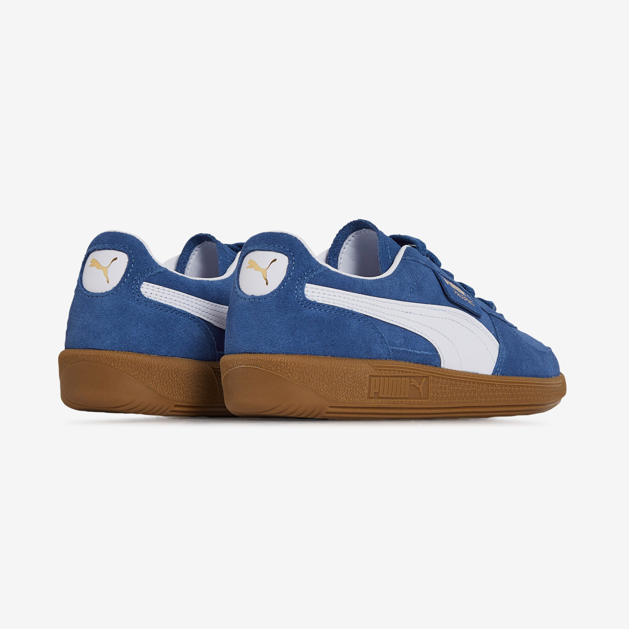PUMA PALERMO BLUE WHITE SNEAKERS CHILDREN Courir
