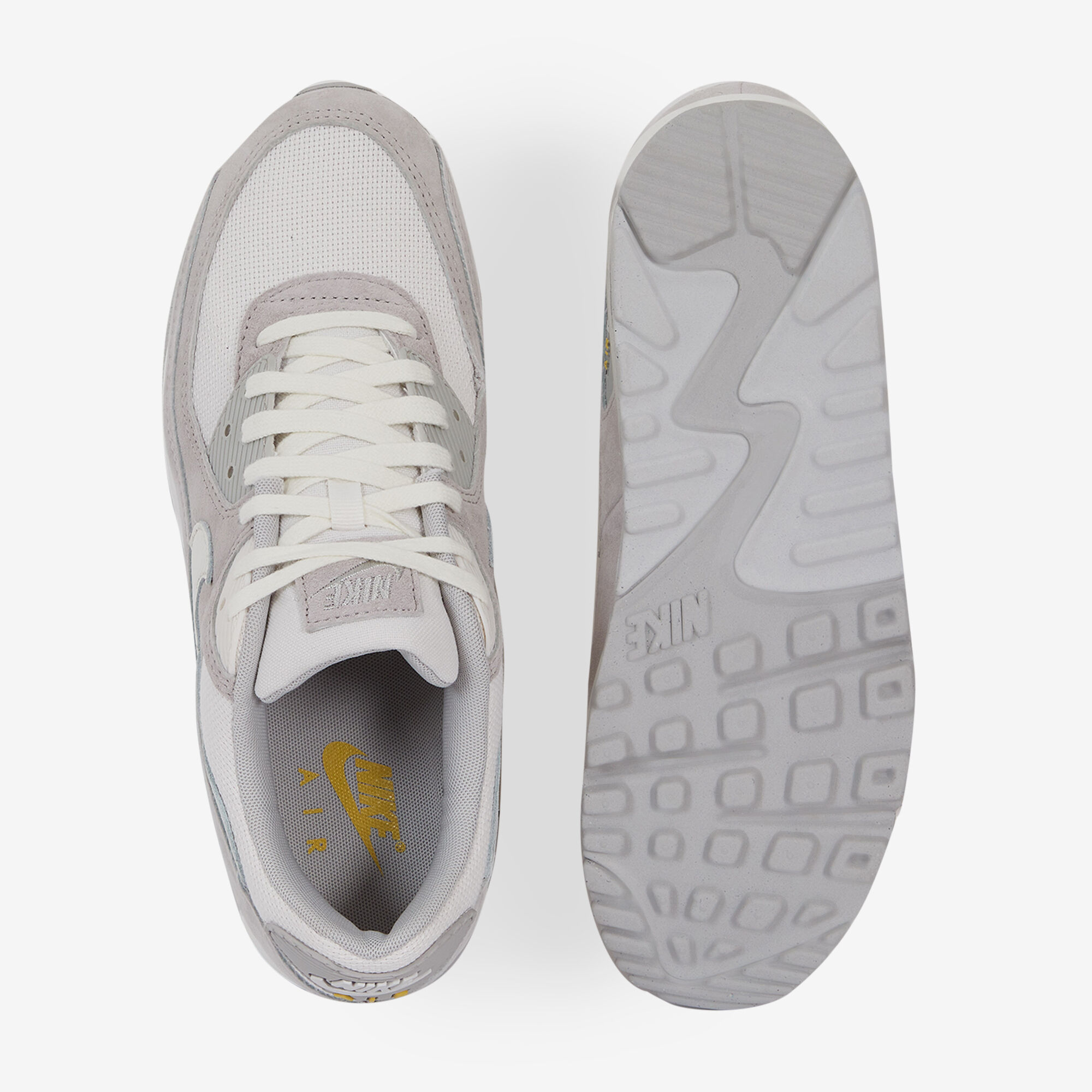 NIKE AIR MAX 90 GREY/BEIGE - SNEAKERS MEN | Courir.com