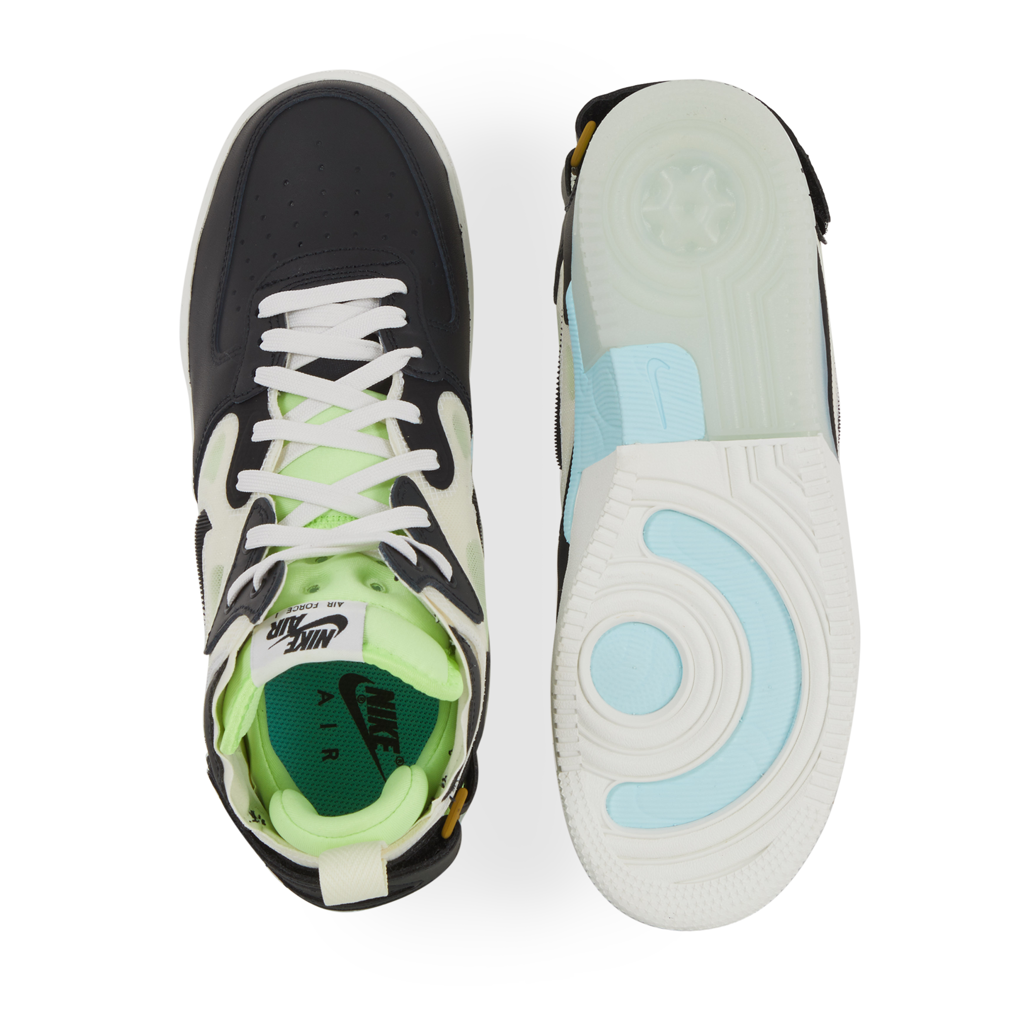 Chaussures De Basketball Nike Air Force 1 React Homme - vue 3