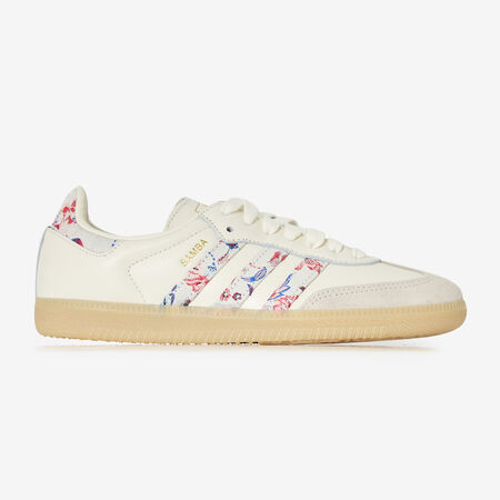 ADIDAS ORIGINALS samba SAMBA OG LIBERTY BEIGE/MULTICOLOURED WOMEN