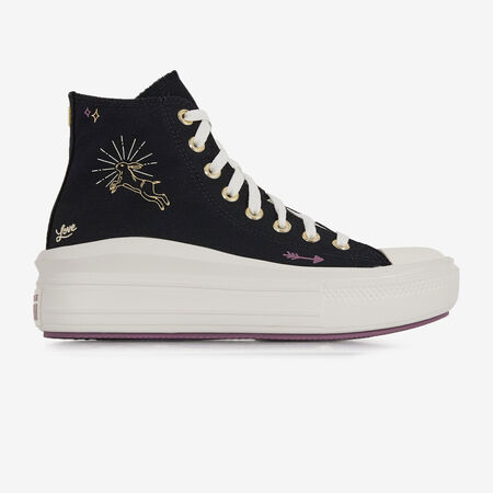 CONVERSE move CHUCK TAYLOR ALL STAR MOVE HI TINY BLACK WOMEN