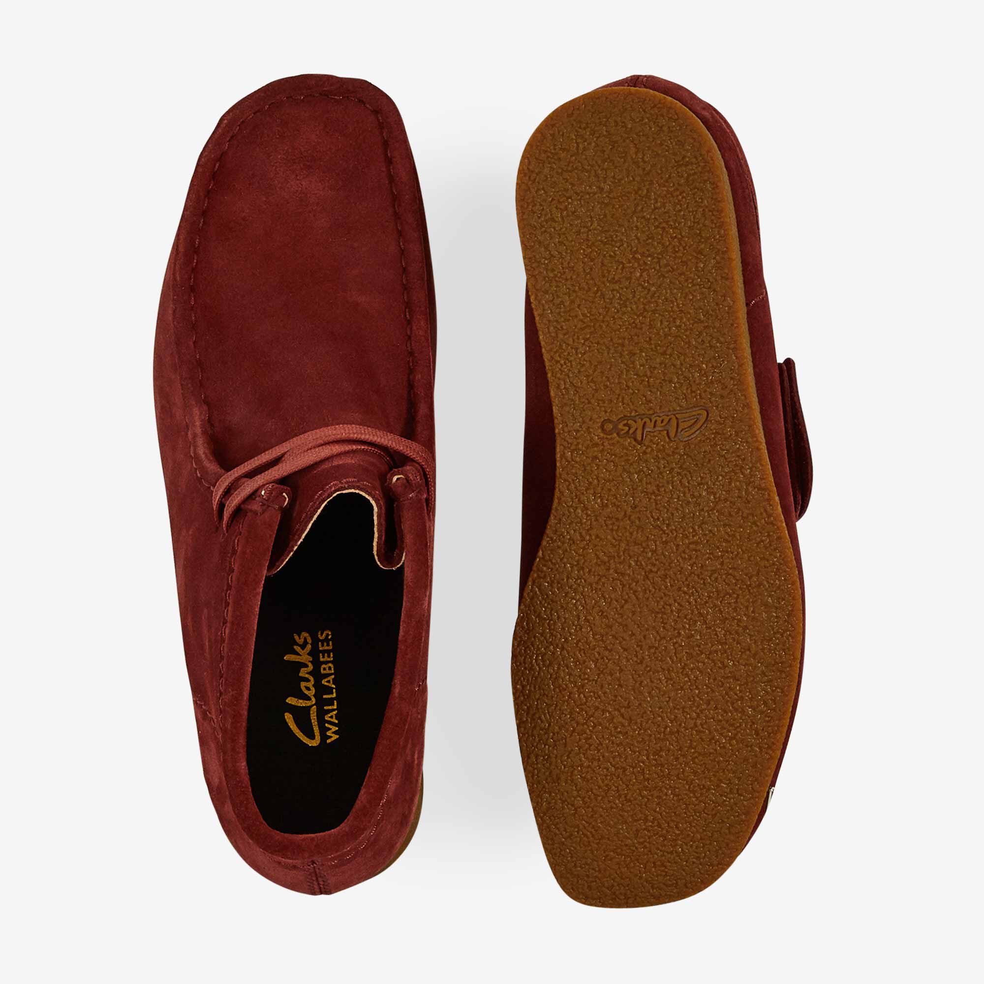Clarks wallabee sale nut brown