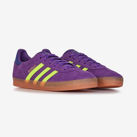 ADIDAS ORIGINALS gazelle GAZELLE VIOLET/JAUNE JUNIOR
