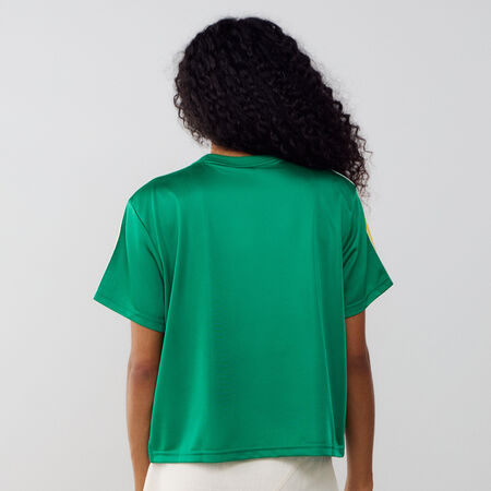 ADIDAS ORIGINALS TEE FIREBIRD GREEN/YELLOW WOMEN