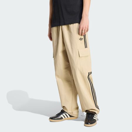 ADIDAS ORIGINALS PANTALON CARGO 3 BANDES ADICOLOR CLASSICS Stone Khaki HOMME