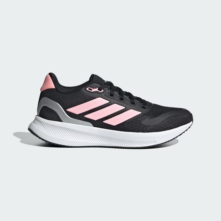 Chaussure Runfalcon 5 Enfants : Core Black / Pink Spark / Silver Metallic