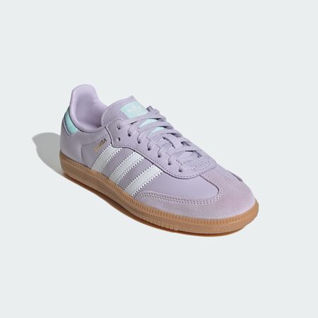 ADIDAS ORIGINALS samba Samba OG Shoes Kids Silver Dawn / Crystal White / Semi Flash Aqua BABIES