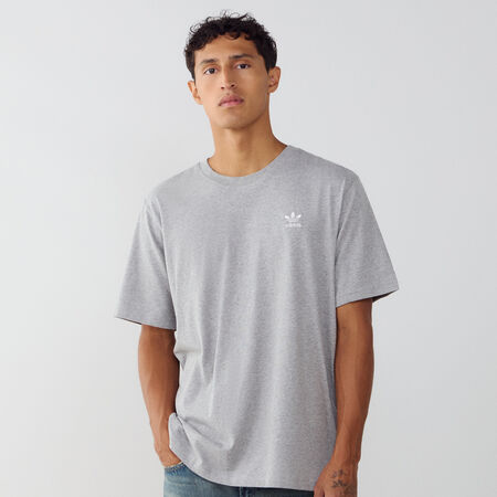 ADIDAS ORIGINALS TEE SHIRT ESSENTIAL GRIS/BLANC HOMME