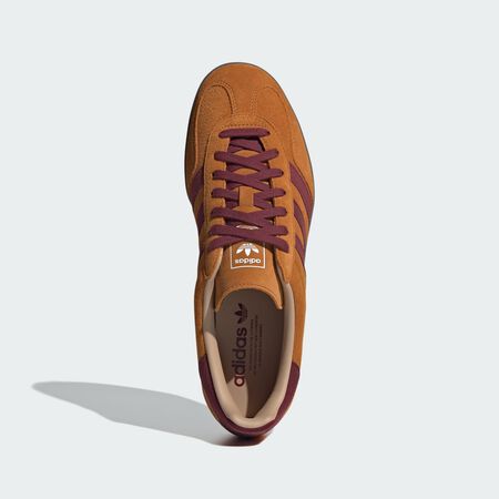 ADIDAS ORIGINALS Chaussure Gazelle Indoor Craft Ochre / Shadow Red / Warm Sandstone HOMME