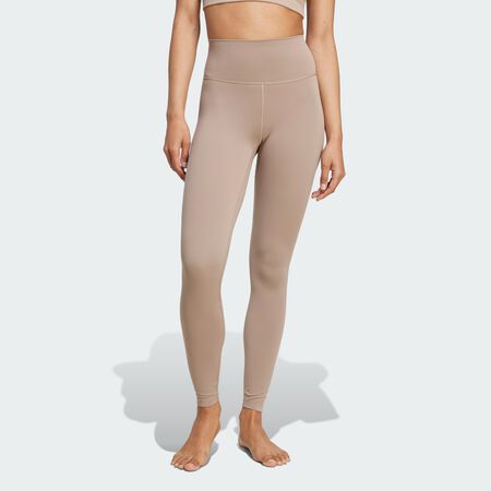 ADIDAS PERFORMANCE All Me 7/8 Leggings Chalky Brown / Chalky Brown WOMEN