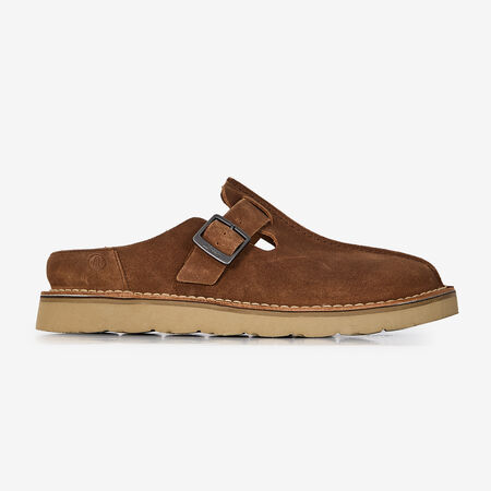 CLARKS SOLSBURY MULE BROWN MEN