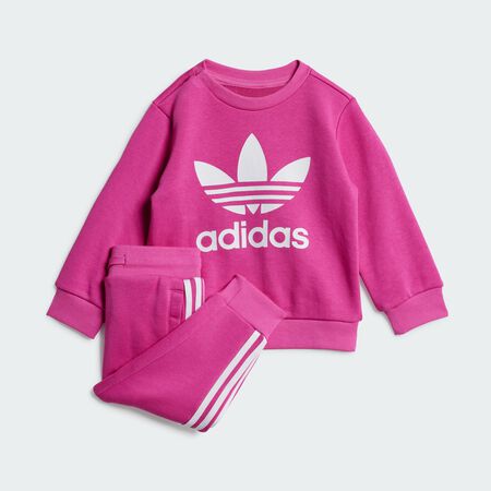 ADIDAS ORIGINALS Ensemble haut ras-du-cou enfants Semi Lucid Fuchsia CADET