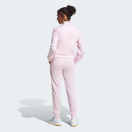 ADIDAS SPORTSWEAR Essentials Feel Cozy Track Suit Clear Pink WOMEN