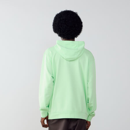 JORDAN HOODIE CENTERED LOGO DRI-FIT GREEN/WHITE MEN