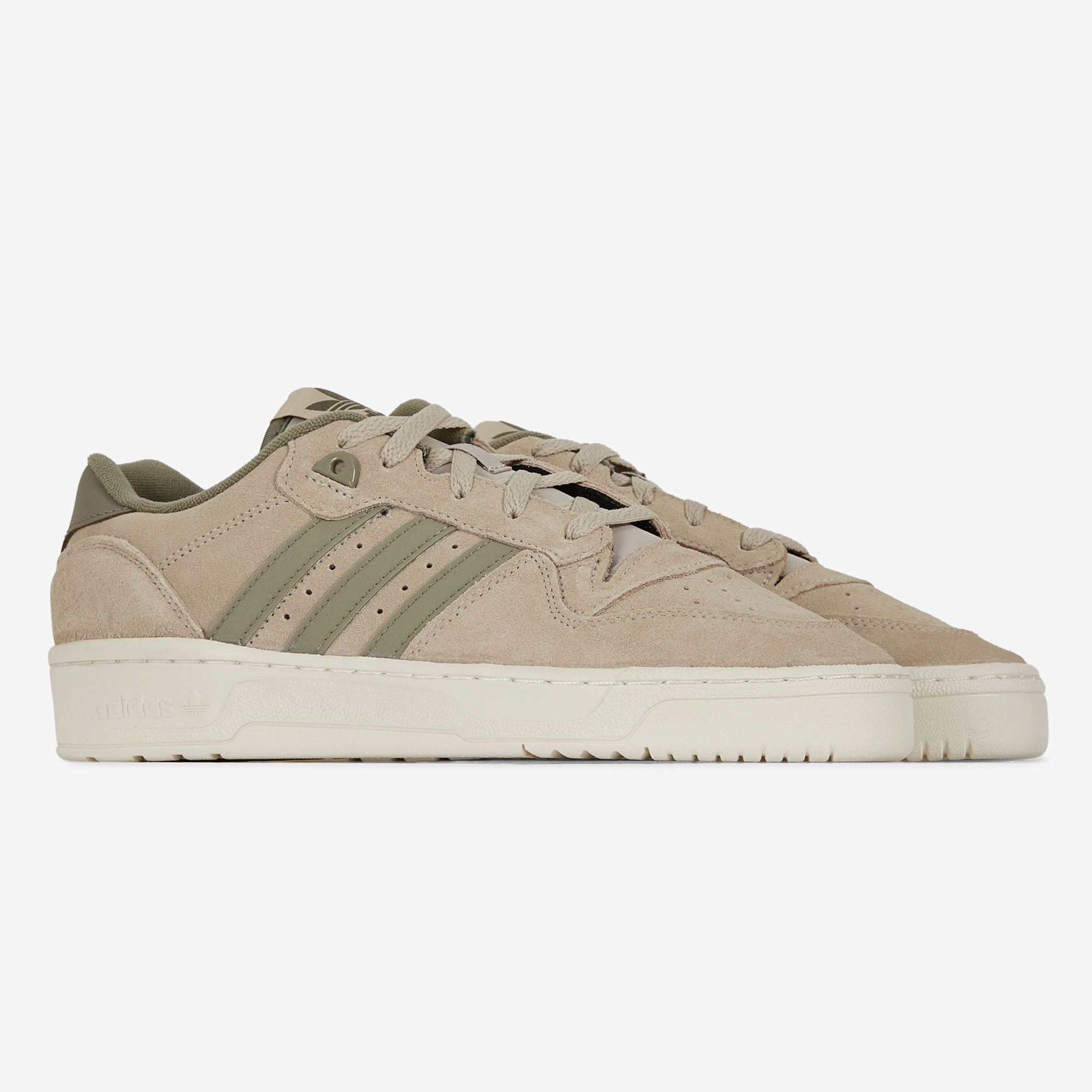 ADIDAS ORIGINALS RIVALRY LOW SUEDE BEIGE SNEAKERS MEN Courir