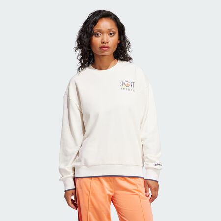 ADIDAS ORIGINALS Sweat-shirt graphique adidas Sports Cloud White FEMME