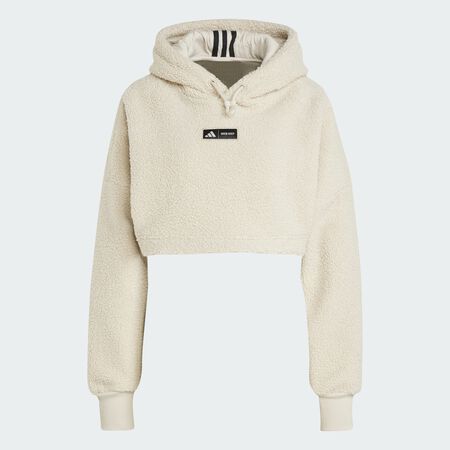 ADIDAS SPORTSWEAR adidas x MOON BOOT Cropped Hoodie Bliss WOMEN