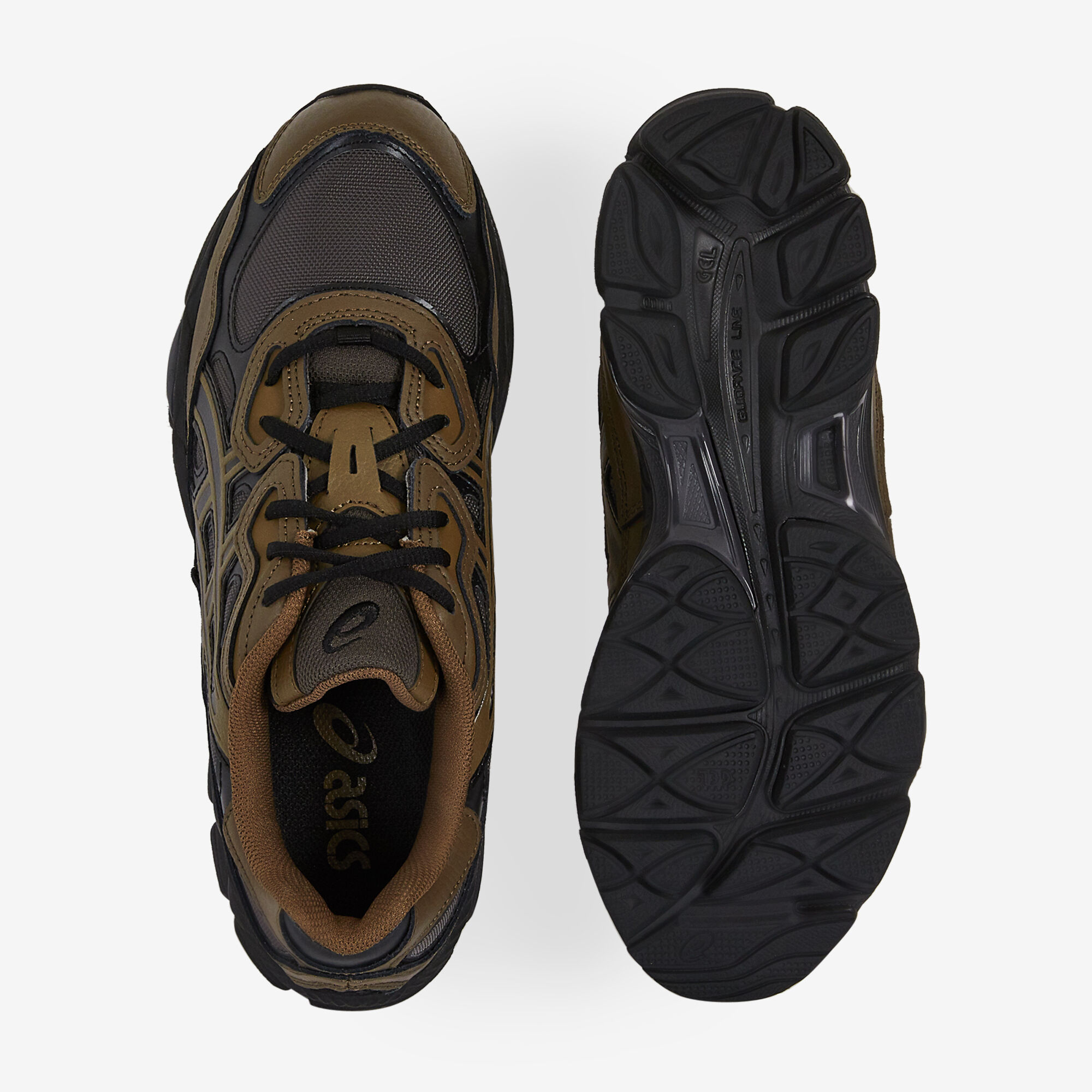 Asics outlet homme marron