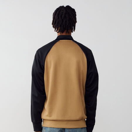 ADIDAS ORIGINALS JACKET FZ SUPERSTAR BEIGE/NOIR HOMME