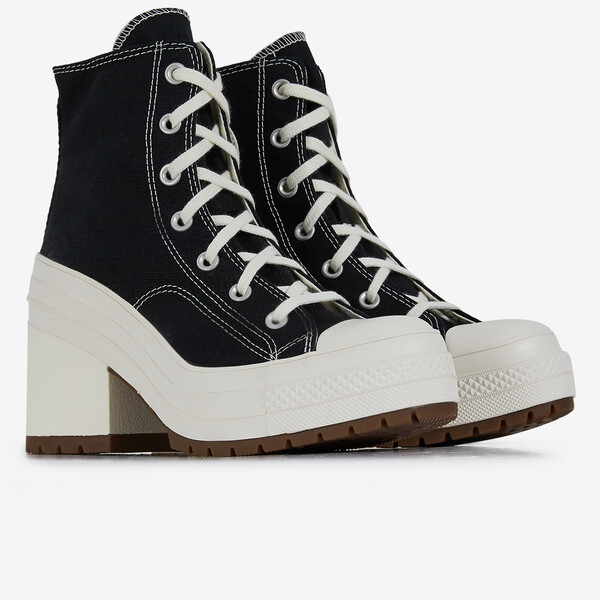 CONVERSE CHUCK 70 DE LUXE HEEL BLACK SNEAKERS WOMEN CONVERSE CHUCK 70 DE LUXE HEEL BLACK SNEAKERS WOMEN