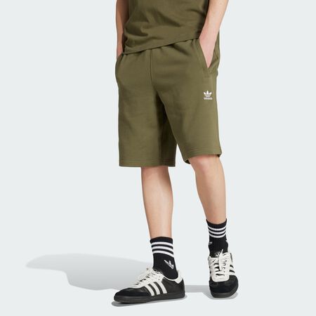 ADIDAS ORIGINALS Essential Regular Shorts Olive Strata MEN