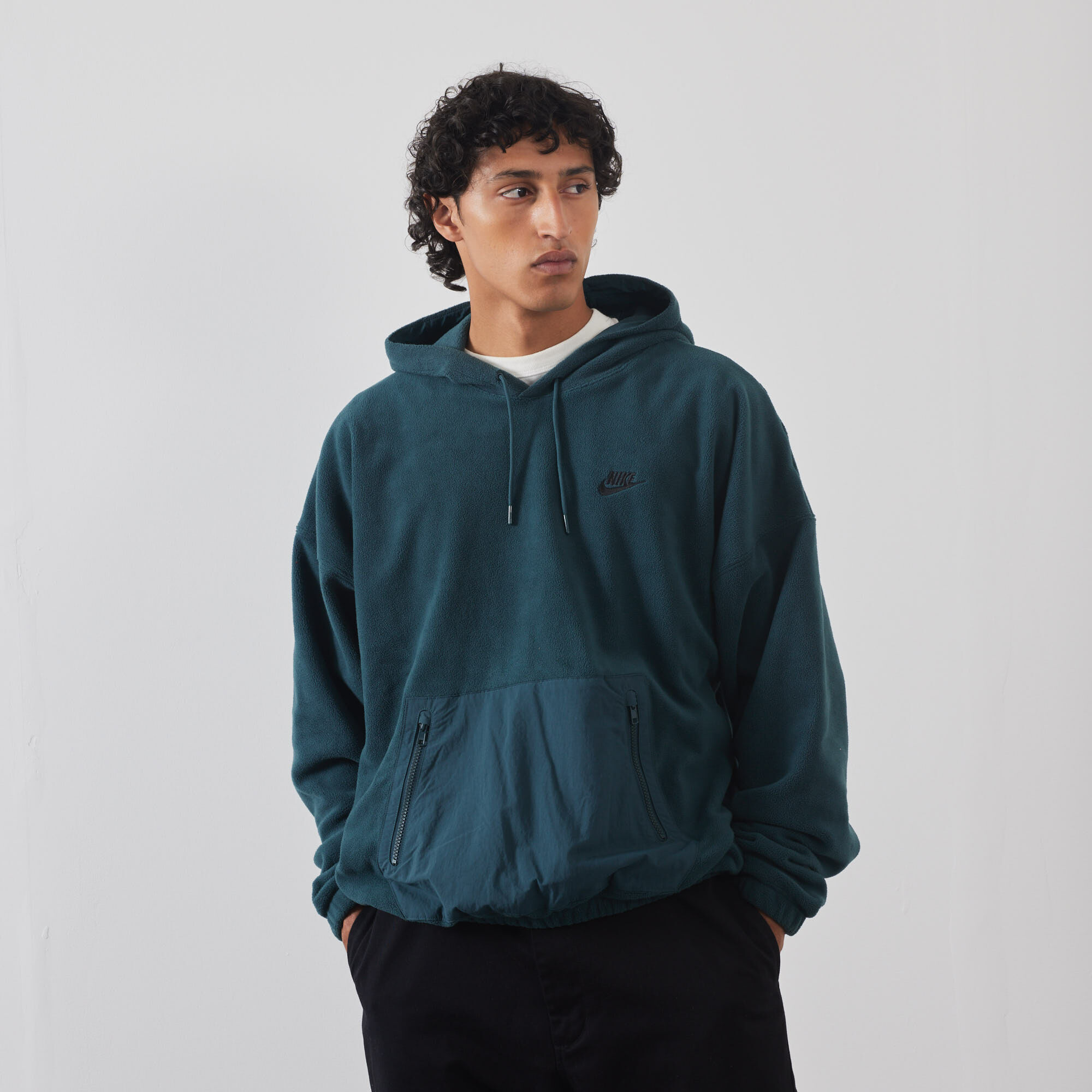 NIKE CLUB POLAR HOODIE GREEN SWEATSHIRTS MEN Courir