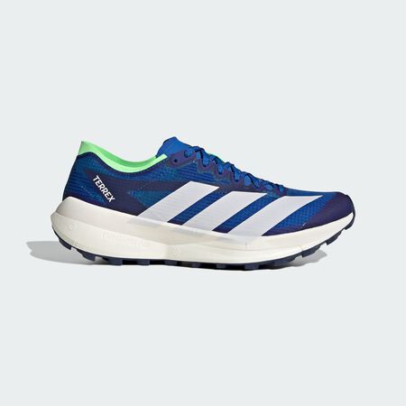 ADIDAS ORIGINALS Terrex Agravic Speed 2 Trail Running Shoes Blue / Dash Grey / Lime Burst MEN