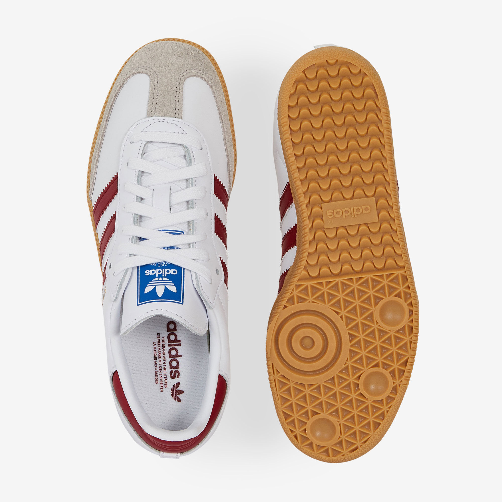 Adidas samba femme bordeaux top