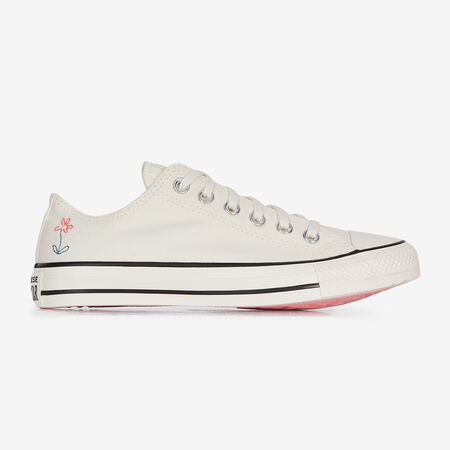 CONVERSE chuck taylor all star CHUCK TAYLOR ALL STAR OX FLORAL BEIGE FEMME