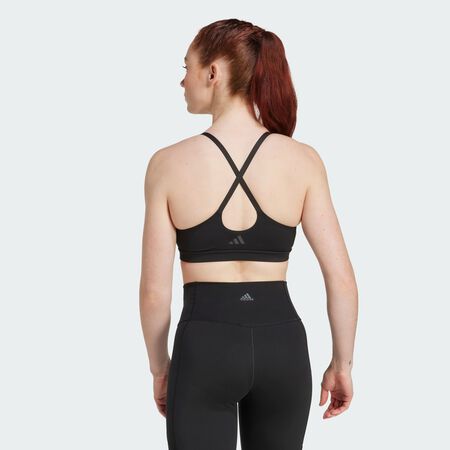 ADIDAS PERFORMANCE Brassière maintien léger adidas All Me Black FEMME