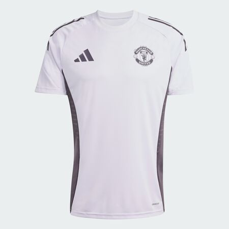 ADIDAS PERFORMANCE Manchester United Tiro 25 Competition Training Jersey Purple Tint / Aurora Black MEN