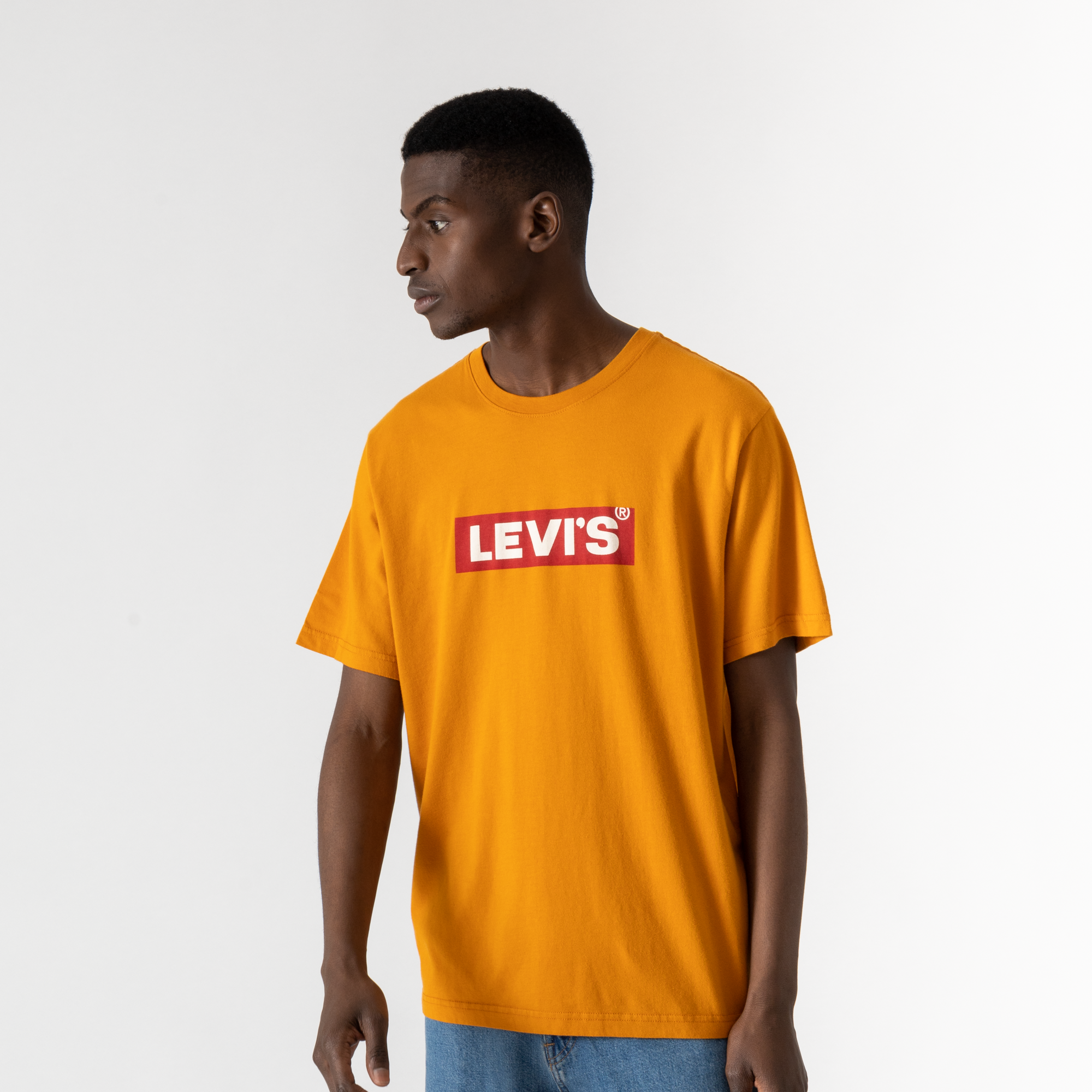 levis t shirt orange