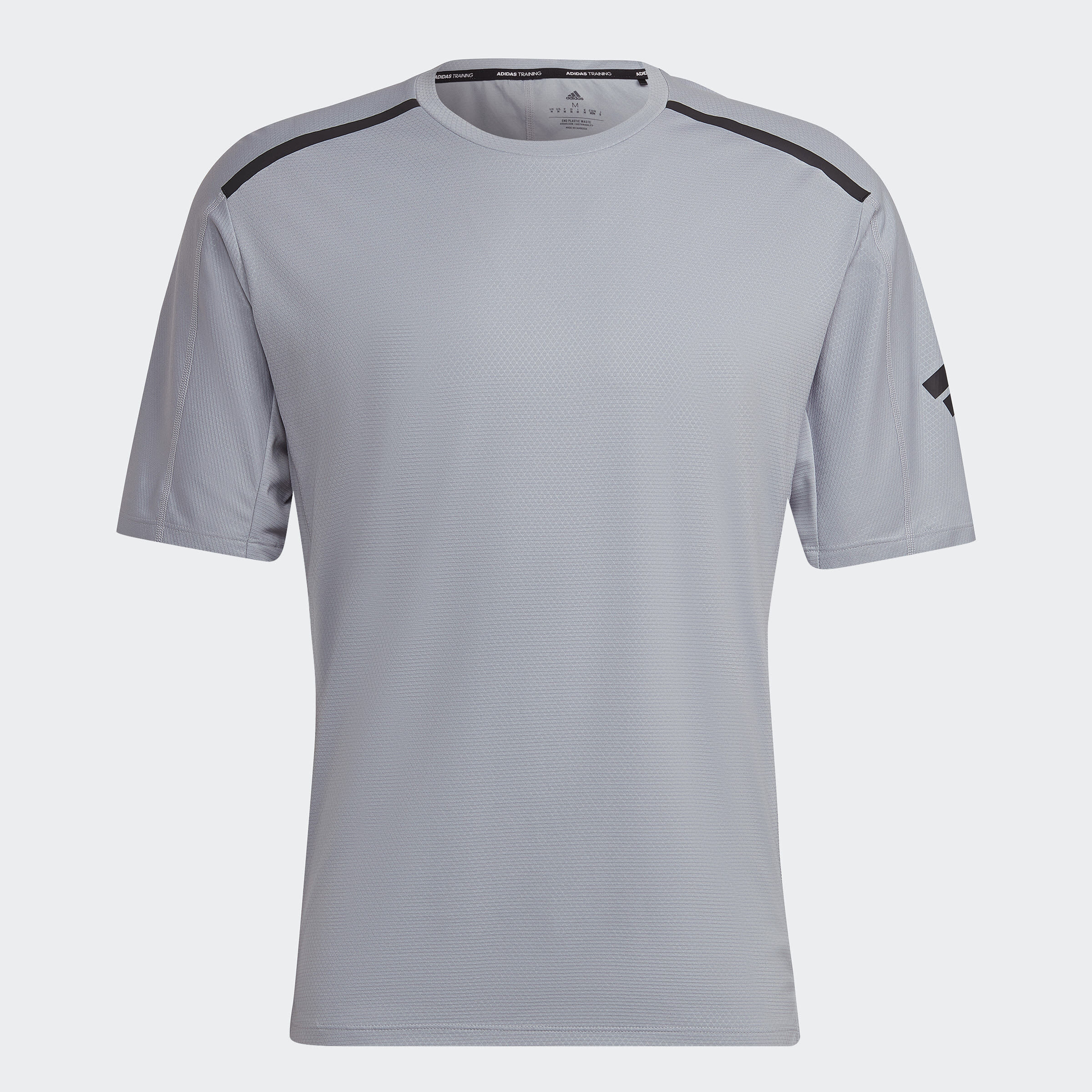 Homme T-shirts T-shirts adidas T-shirt enduit en PU Workout Synthétique adidas pour homme en coloris Gris 