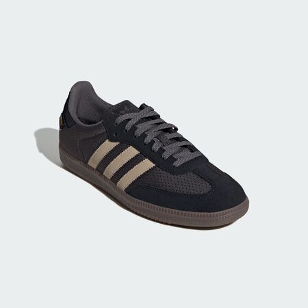 ADIDAS ORIGINALS SAMBA OG SHOES Utility Black / Stone Khaki / Core Black MEN