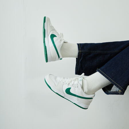 DUNK LOW : WHITE/GREEN