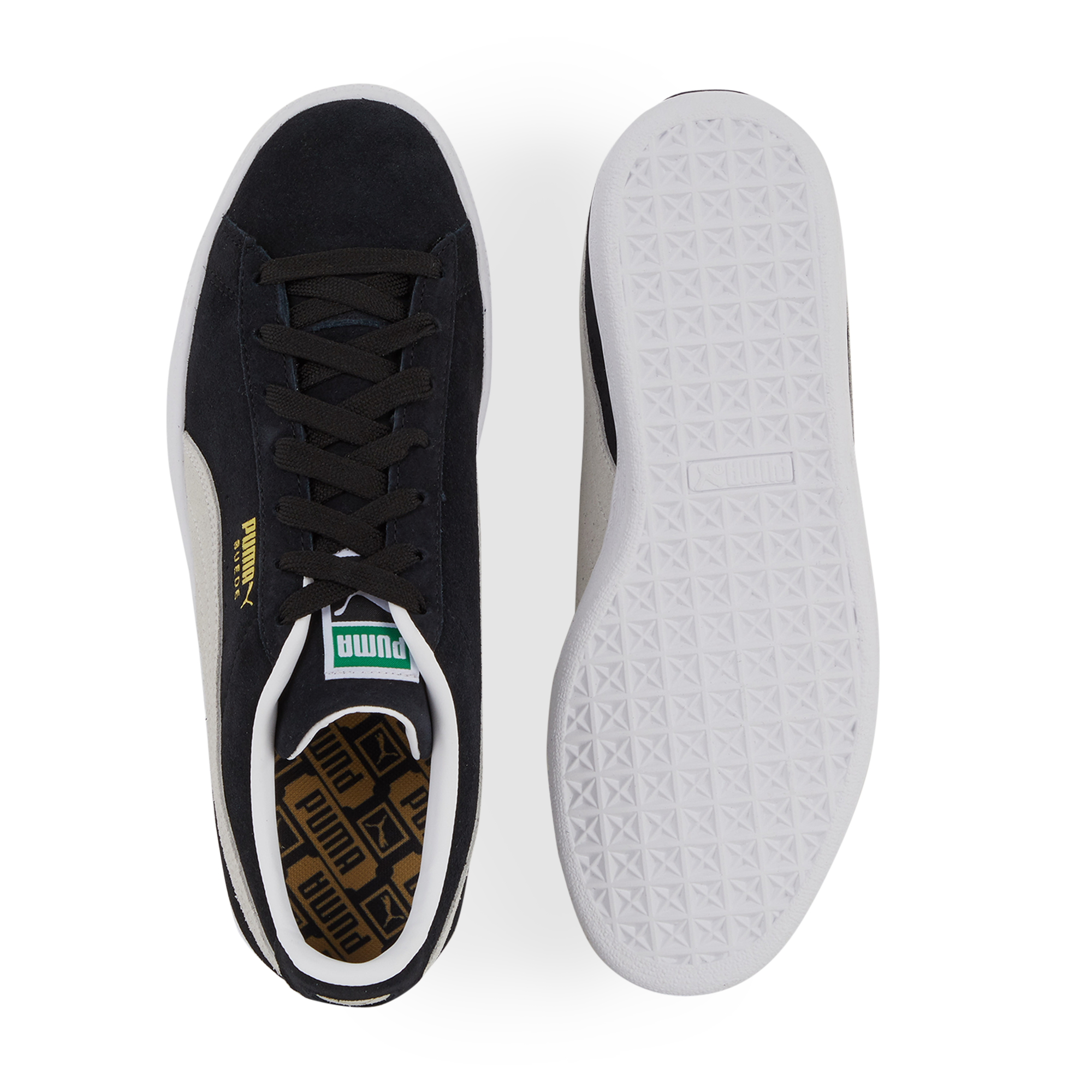 puma suede noir courir