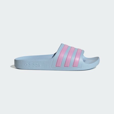 ADIDAS SPORTSWEAR Adilette Aqua Slides Kids Glow Blue / Bliss Lilac / Glow Blue TODDLERS