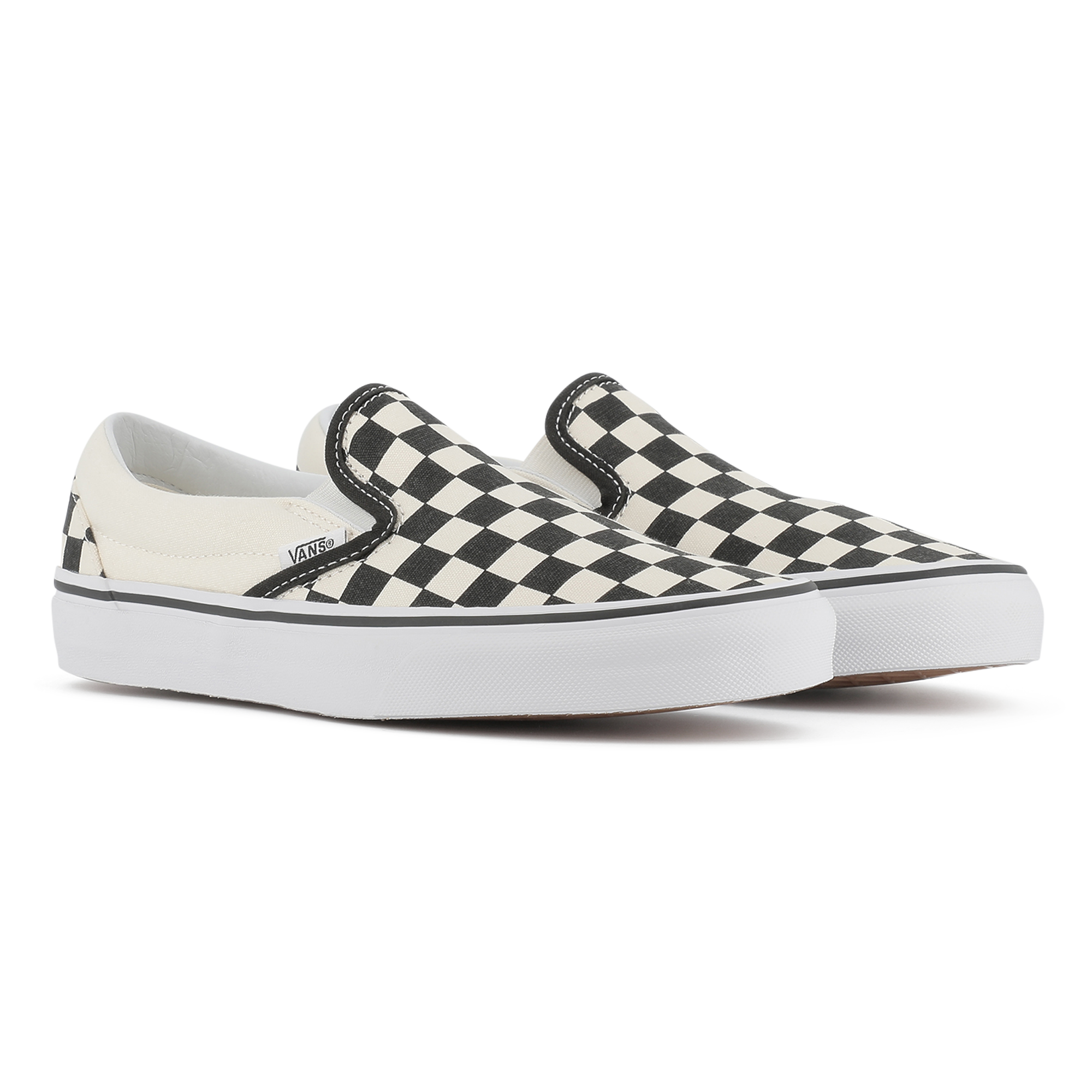 vans slip on noir et blanc