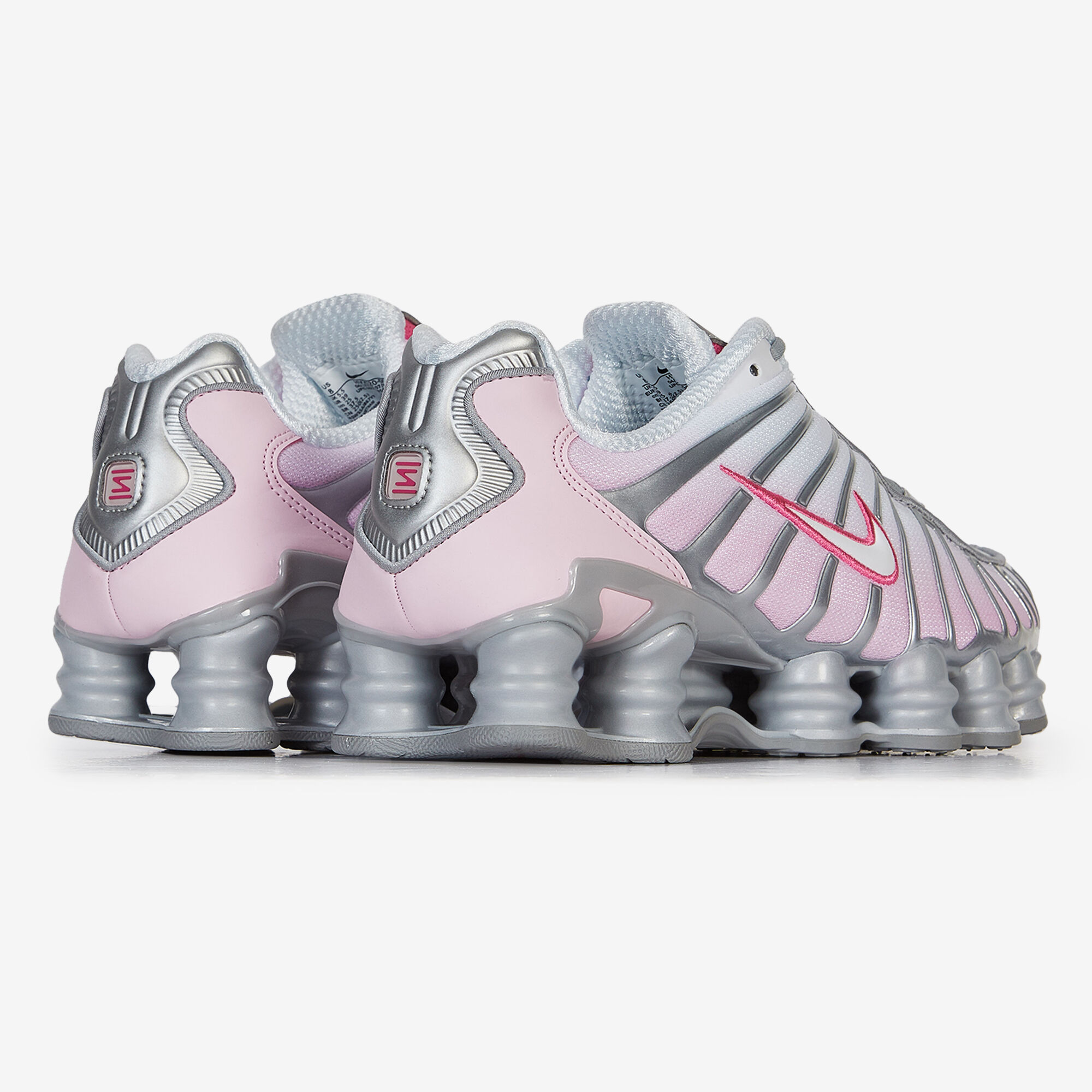 NIKE SHOX PINK SILVER SNEAKERS WOMEN Courir