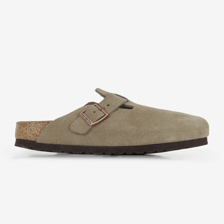 BIRKENSTOCK boston BOSTON SUEDE TAUPE TAUPE FEMME