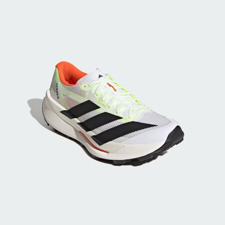 ADIDAS ORIGINALS Terrex Agravic TT Trail Running Shoes Cloud White / Core Black / Impact Orange MEN