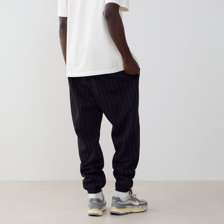 NIKE PANT JOGGER JUST DO IT AOP BLACK/WHITE MEN