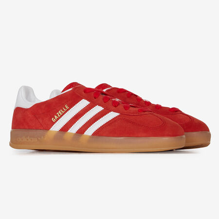 ADIDAS ORIGINALS gazelle GAZELLE INDOOR ROUGE/BLANC FEMME