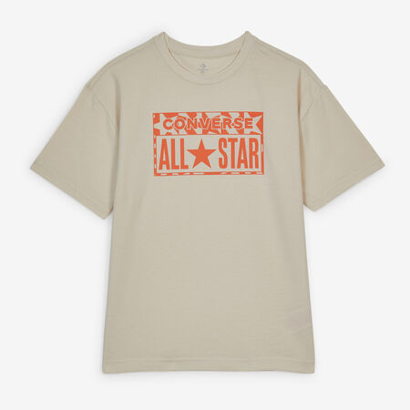 CONVERSE TEE-SHIRT LOOSE FIT BEIGE BEIGE JUNIOR