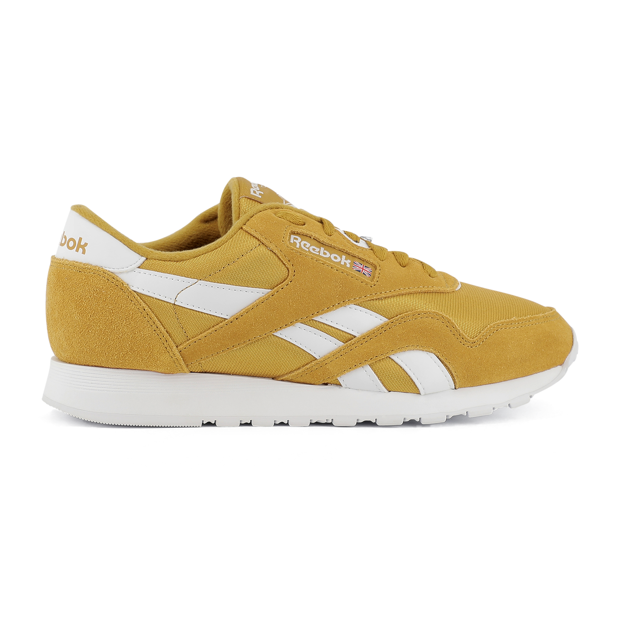 reebok classic nylon moutarde