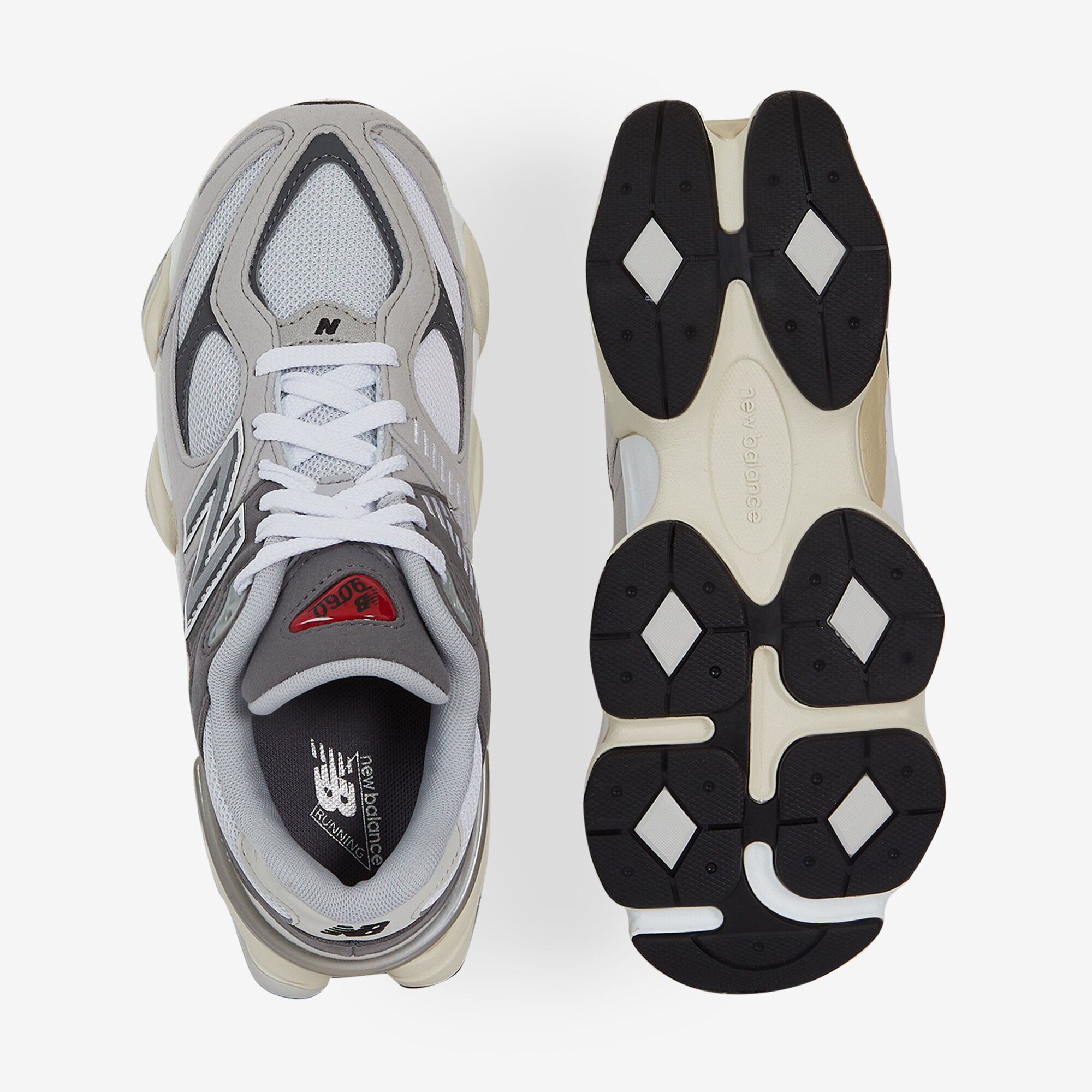 9060  Gris/blanc