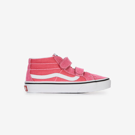 VANS SK8-MID V PINK/WHITE TODDLERS