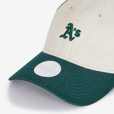 NEW ERA 9WENTY TRUCKER WOMEN OA CB BEIGE/VERT FEMME